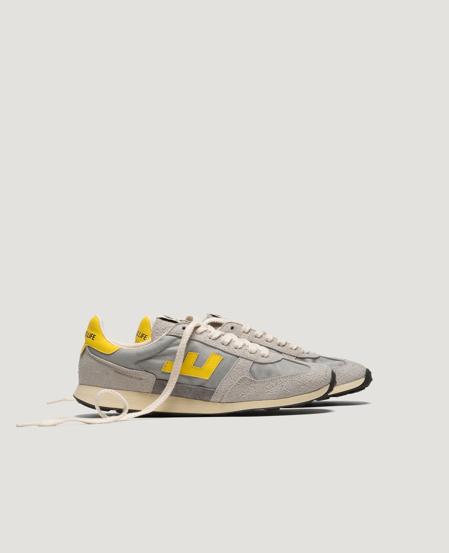 FLAMINGOS LIFE MARATHON CLUB Sneaker, gray lemon