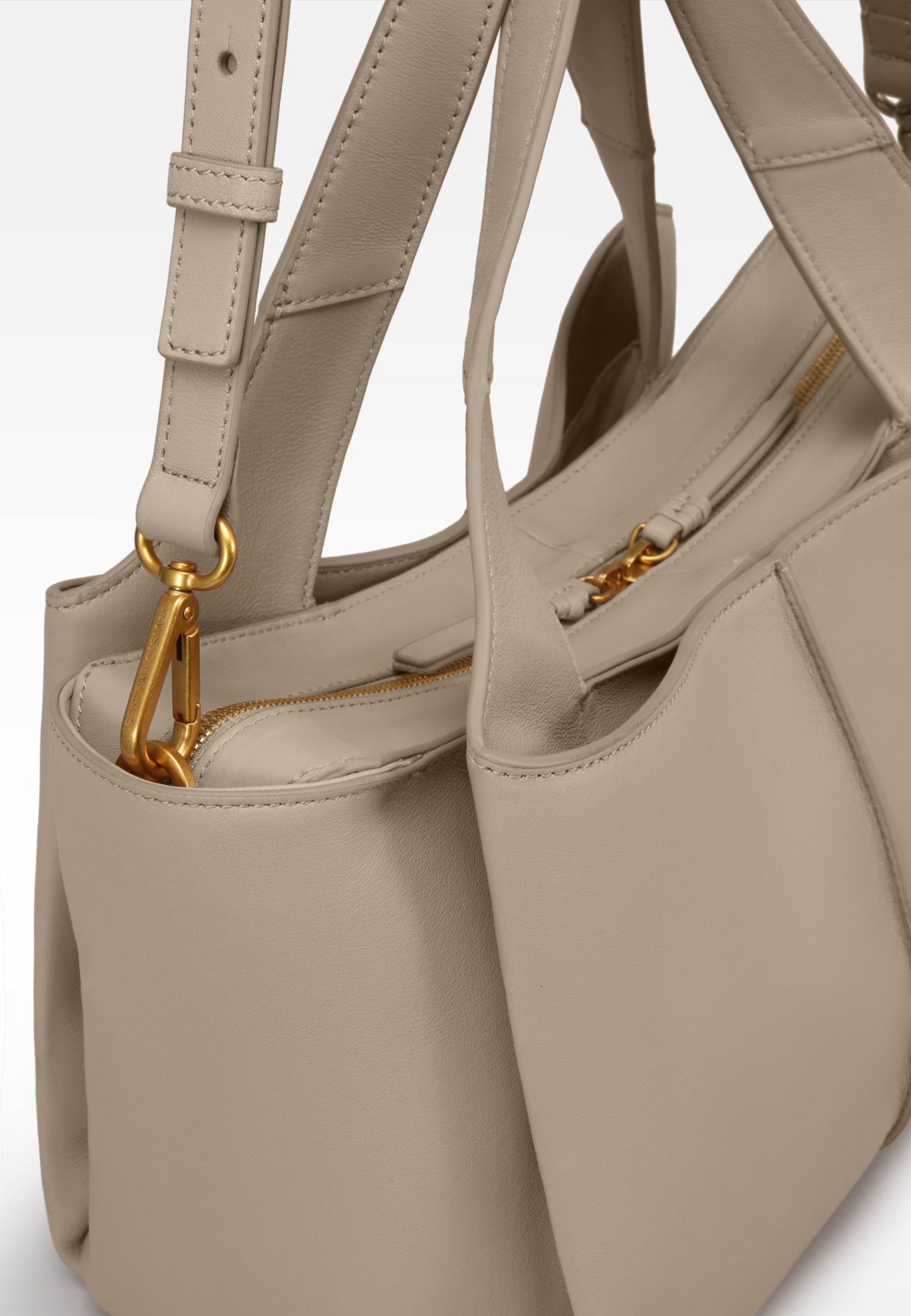 LES VISIONNAIRES MARDIE SILKY Handtasche, cream