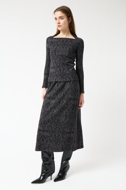 AMT.STUDIO SERP Longsleeve, snake print