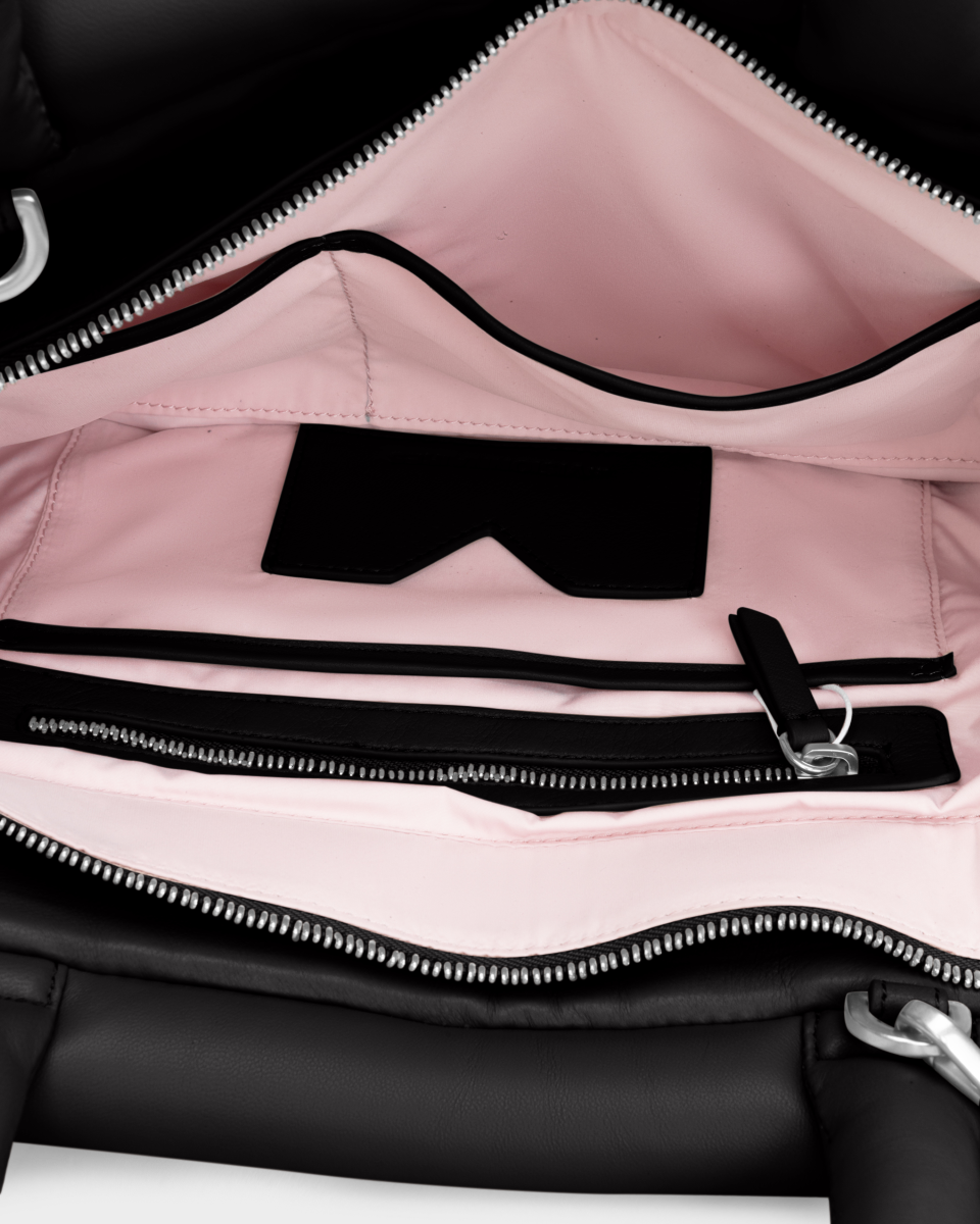 LES VISIONNAIRES NOLA PUFFY Handtasche, schwarz
