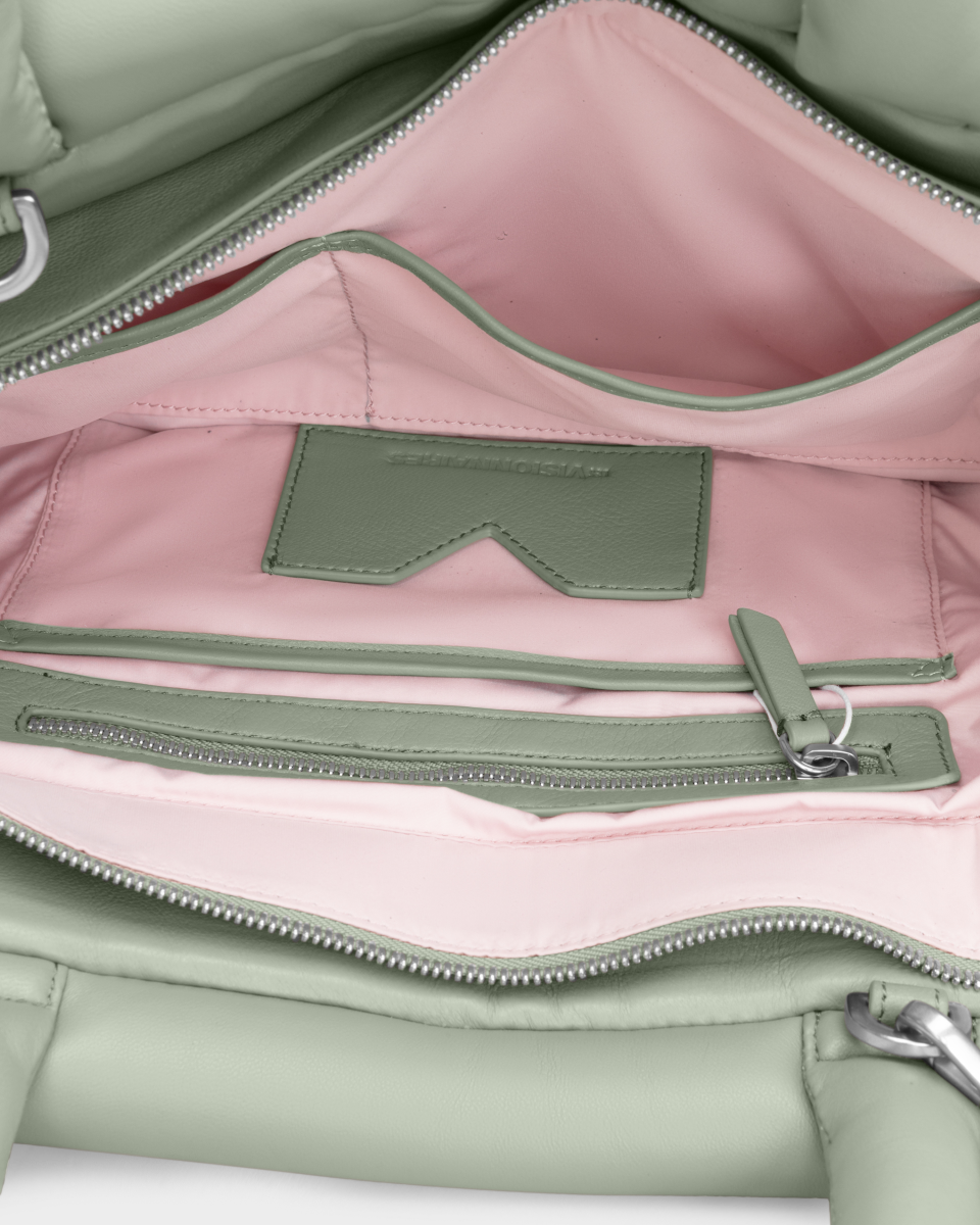 LES VISIONNAIRES NOLA PUFFY Handtasche, mint