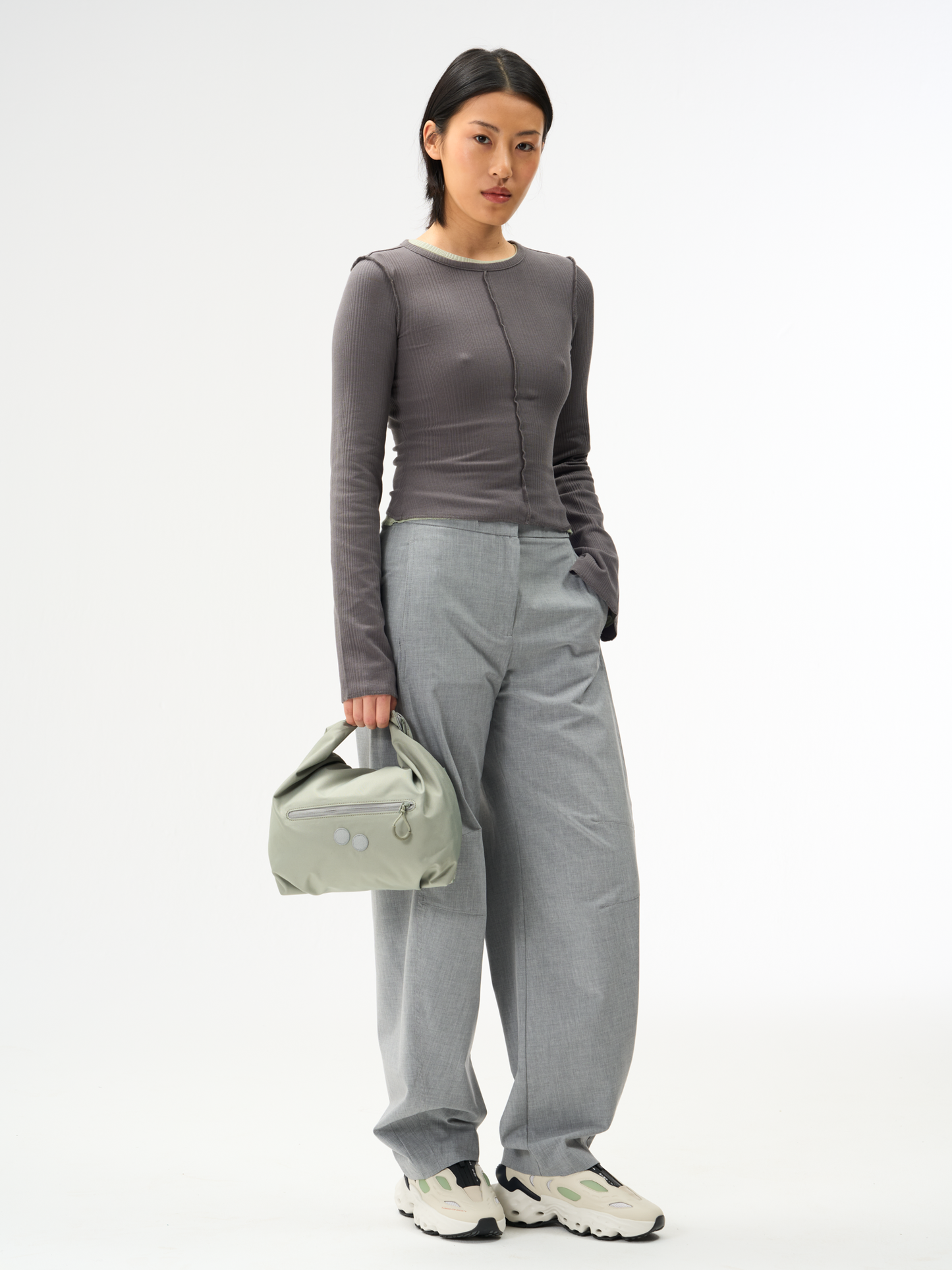 PINQPONQ AKSEL Crossbodybag, misted mint