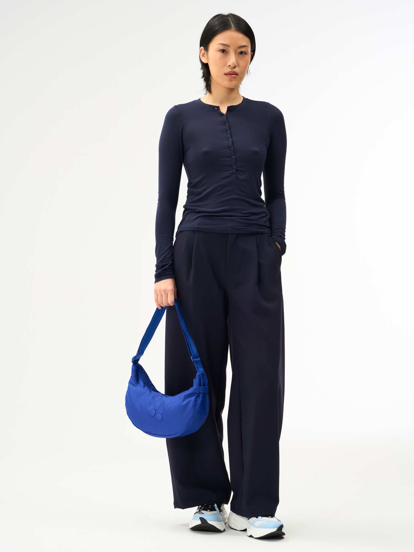 PINQPONQ KRUMM S Crossbaybag, ultimate blue