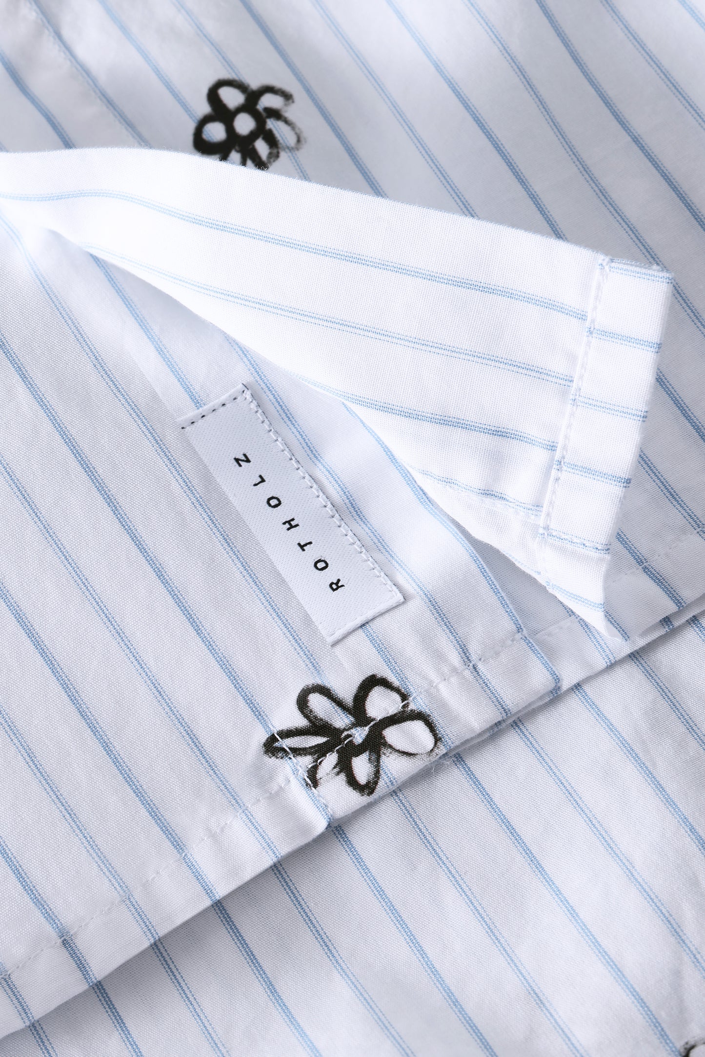 ROTHOLZ CASUAL Bluse, weiß/ gestreift