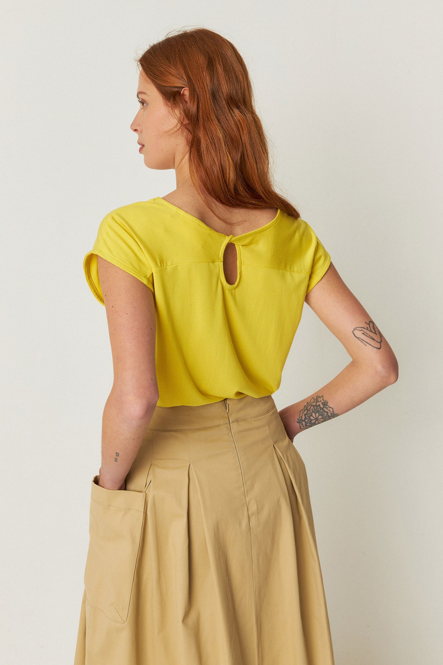 SKFK ZUR-4 T-Shirt, gelb