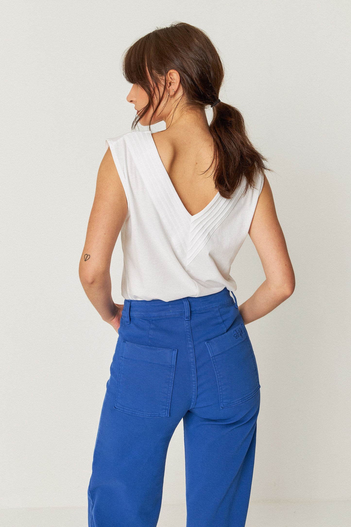 SKFK ZUNTZ-1 T-Shirt, weiß