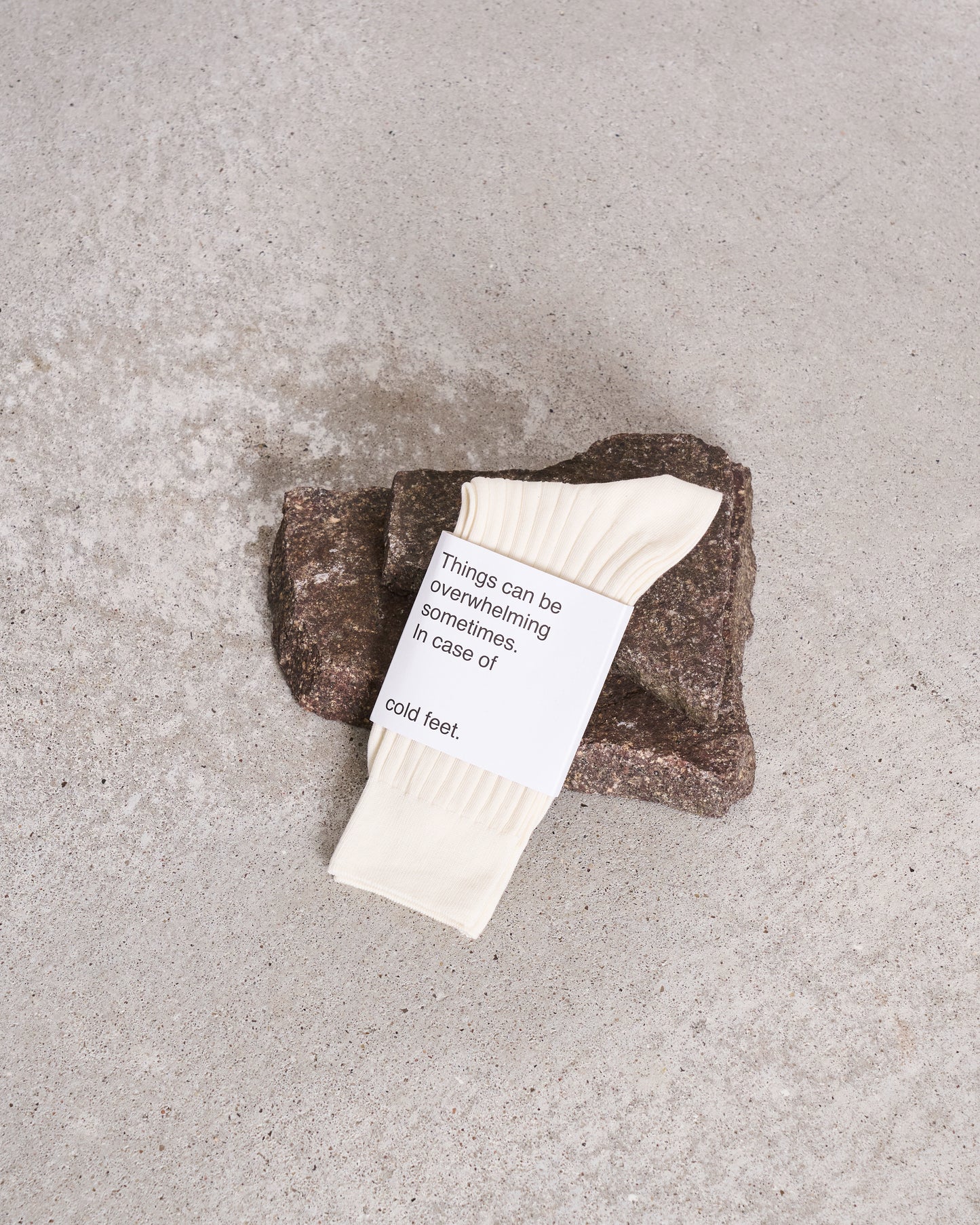 JAN|N JUNE SOCKEN, offwhite