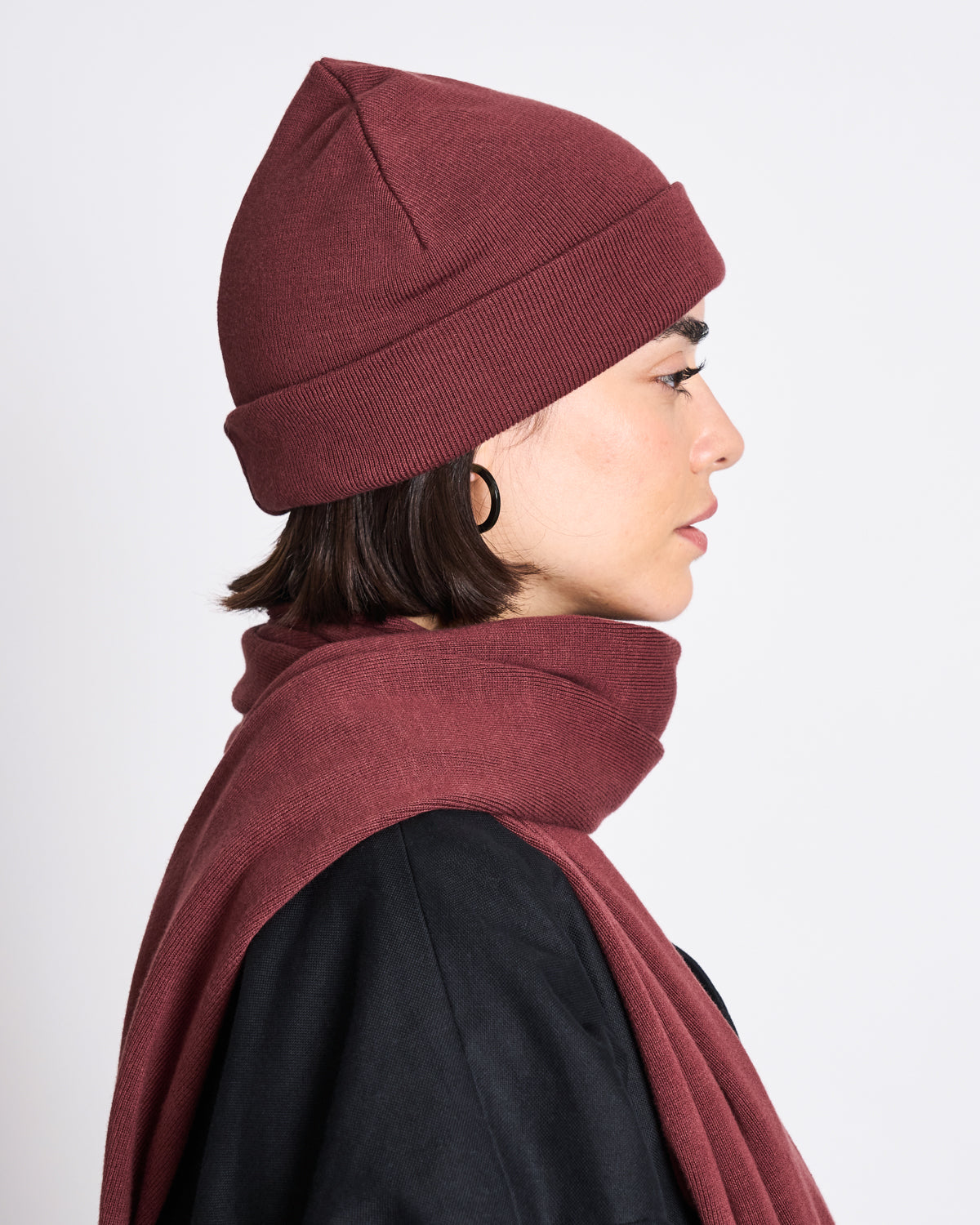 JAN|N JUNE STATEN Schal, intense rust