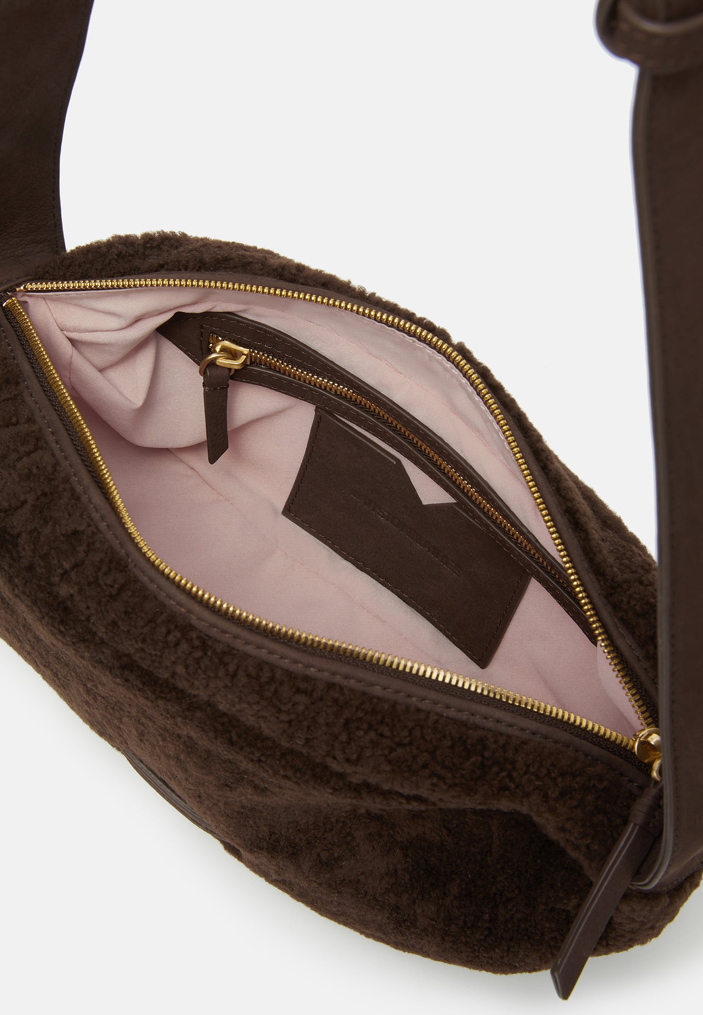 LES VISIONNAIRES ZOE M TEDDY Handtasche, pecan