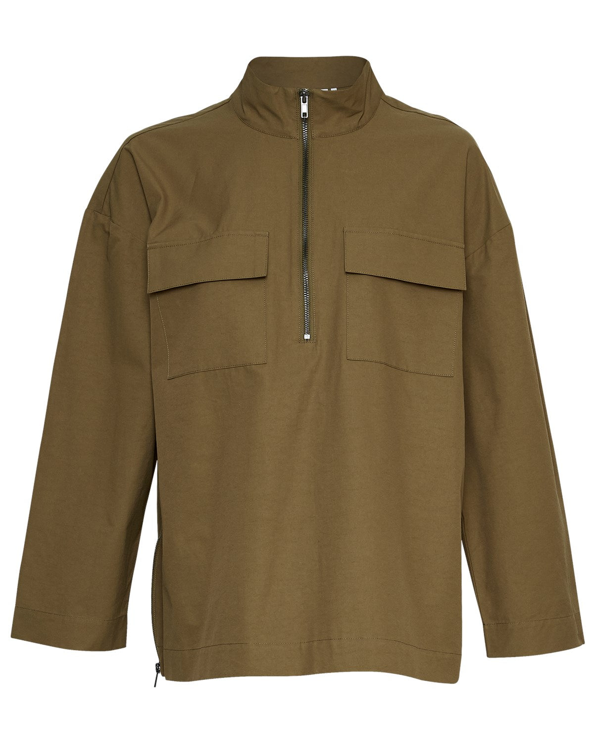 MSCH DELMINA Overshirt, olivgrün