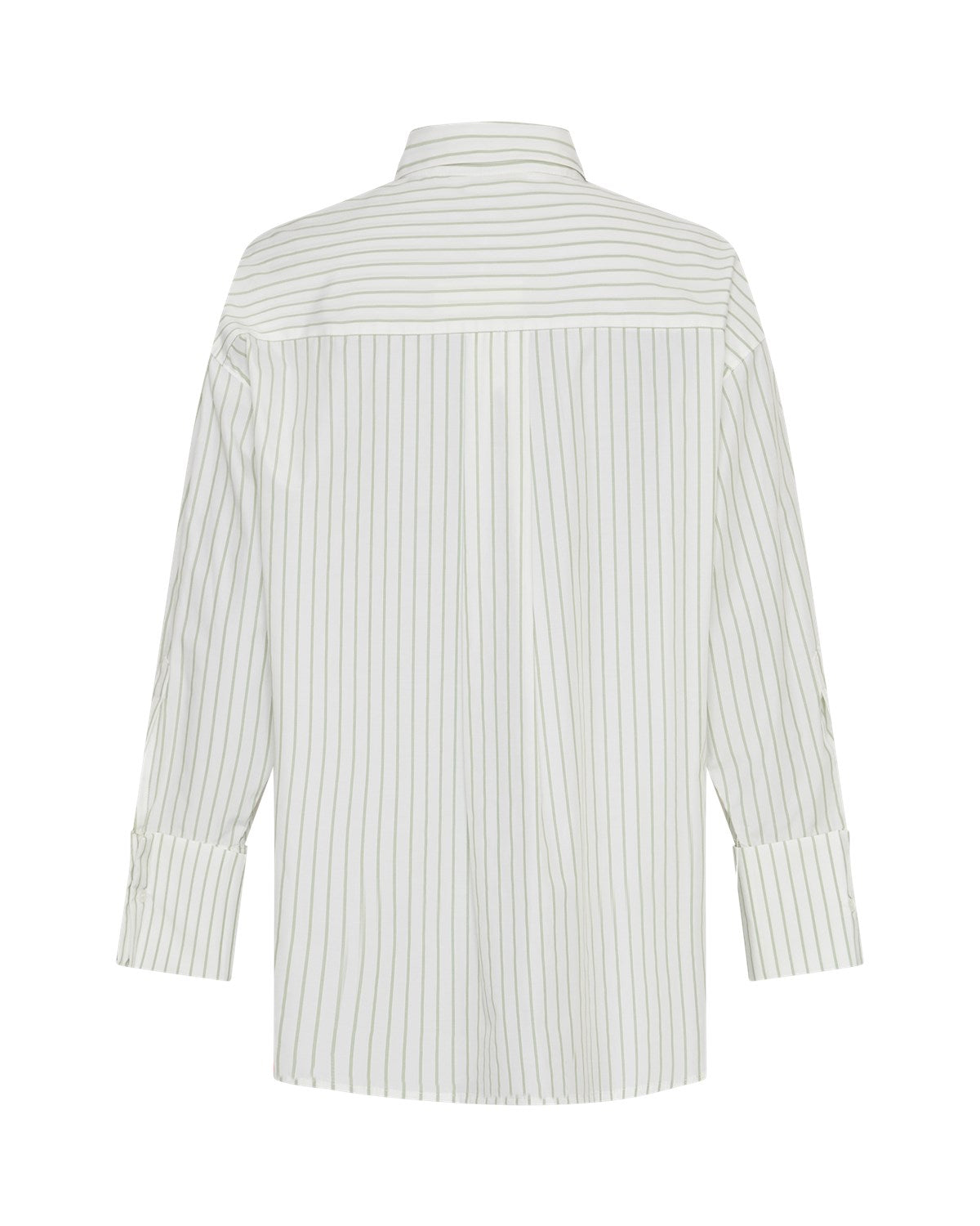 MSCH ERINA Bluse, weiß/grün