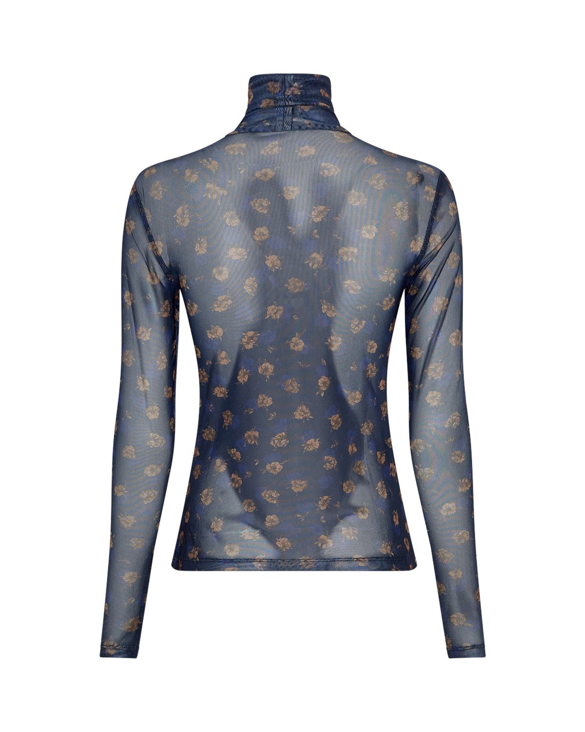 MSCH GINIE Top, mari blue flower