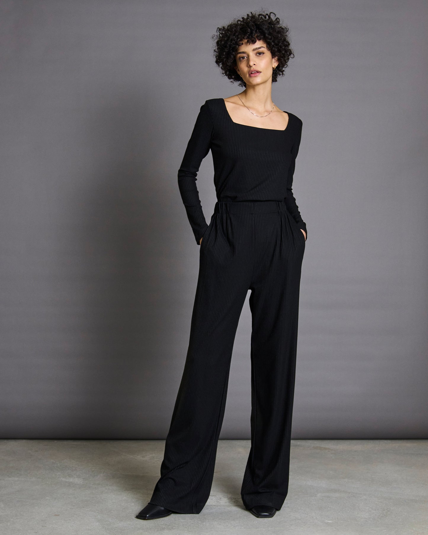 JAN|N JUNE SMILLA Hose, schwarz