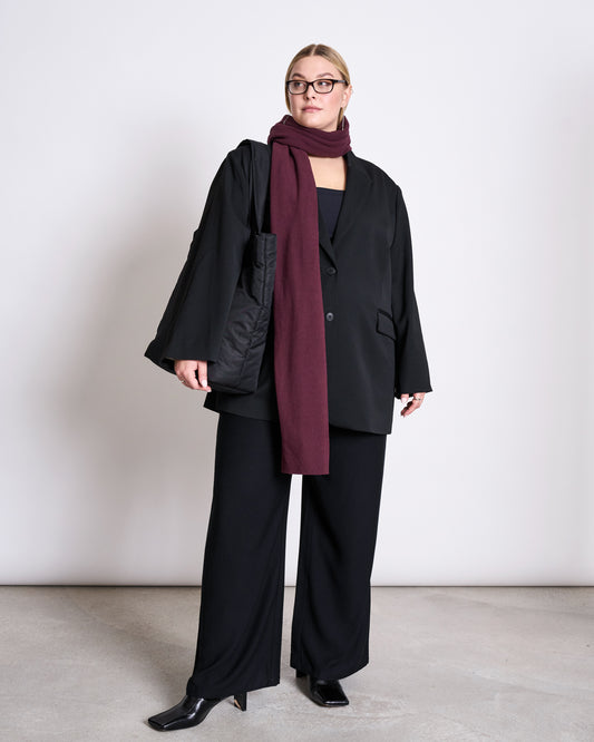 JAN|N JUNE ROSS Schal, cherry lacquer