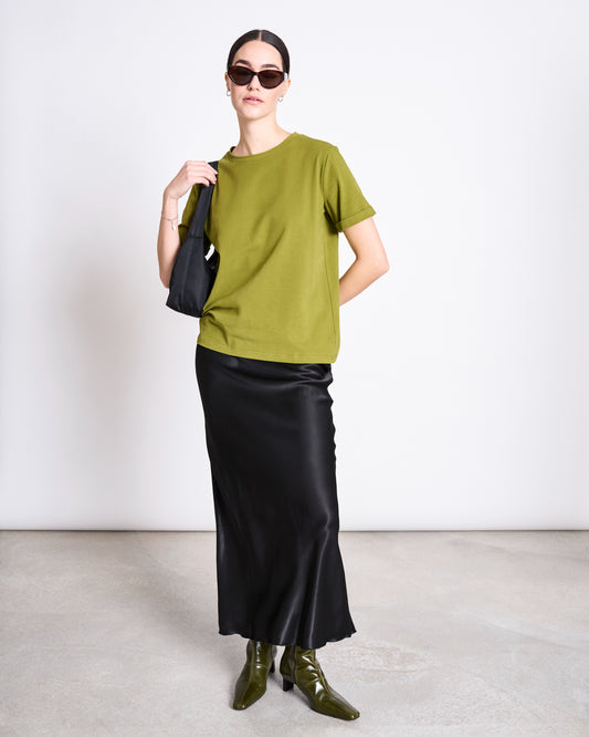 JAN|N JUNE BOY T-Shirt, woody olive