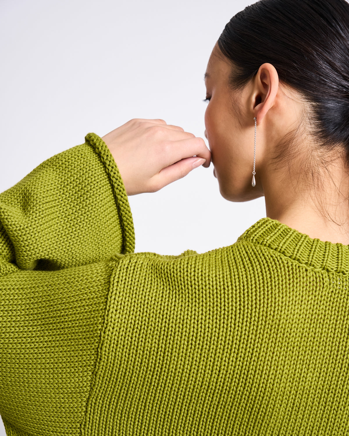 JAN|N JUNE SONA Pullover, mossy pear