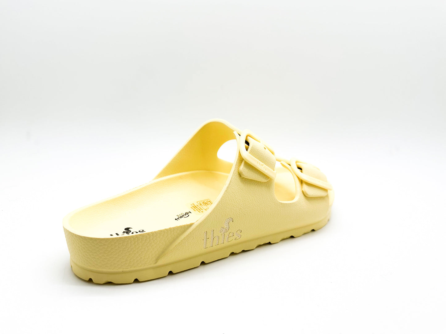 THIES 1856 ® ECOFOAM Sandale, lemon sorbet