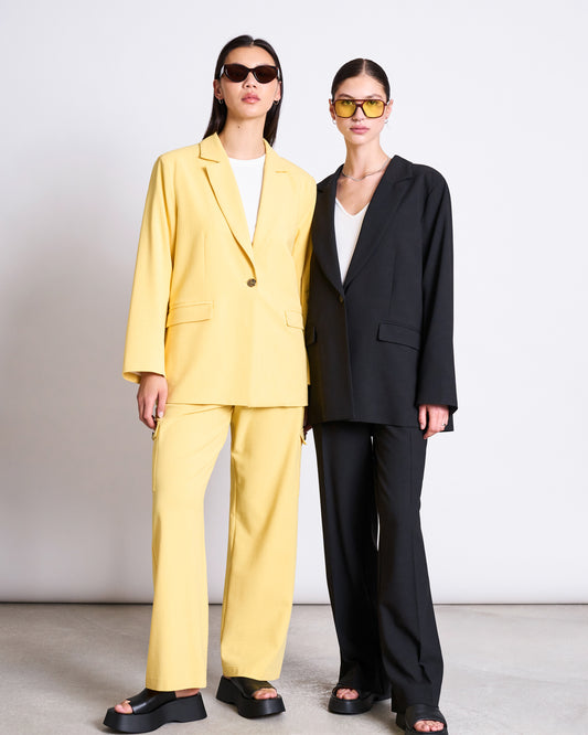 JAN|N JUNE JELS Blazer, schwarz