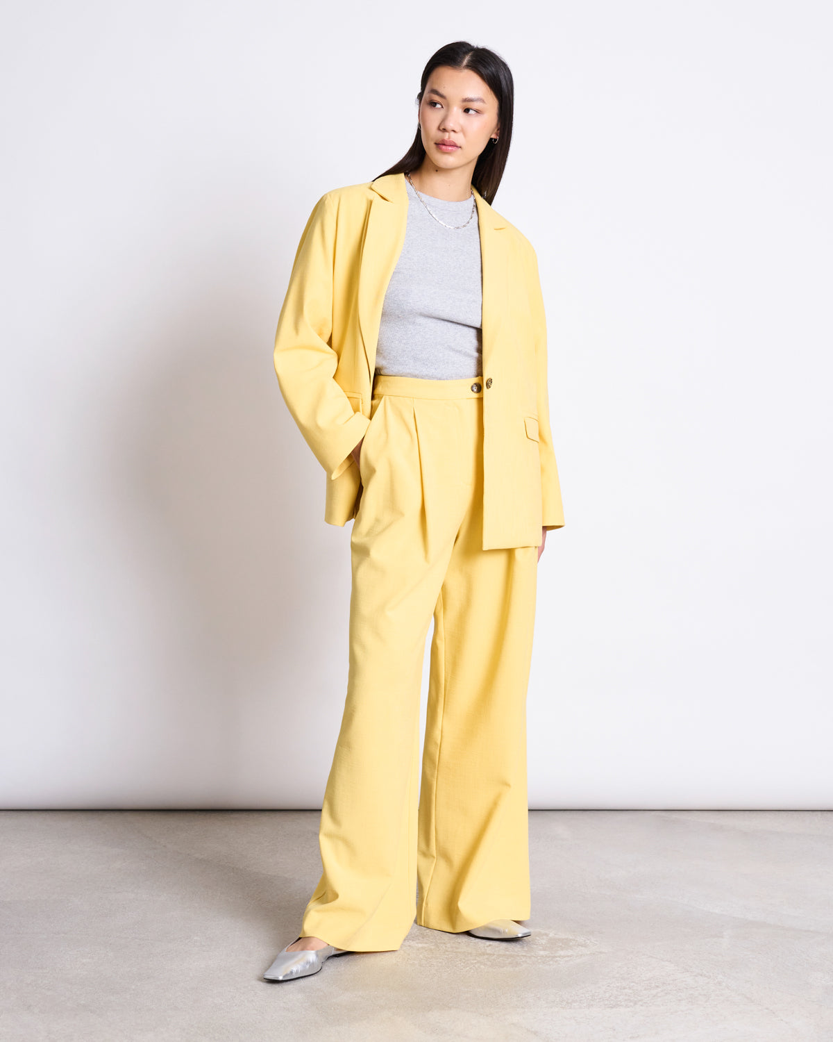 JAN|N JUNE JELS Blazer, buttercup