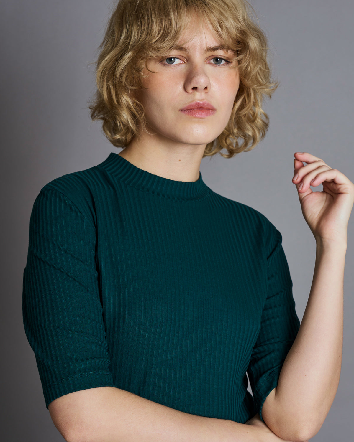 JAN|N JUNE NINA T-Shirt, bottle green