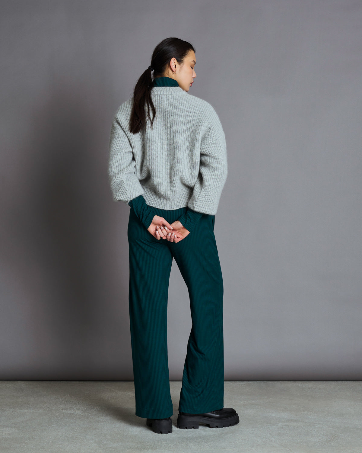 JAN|N JUNE SMILLA Hose, bottle green