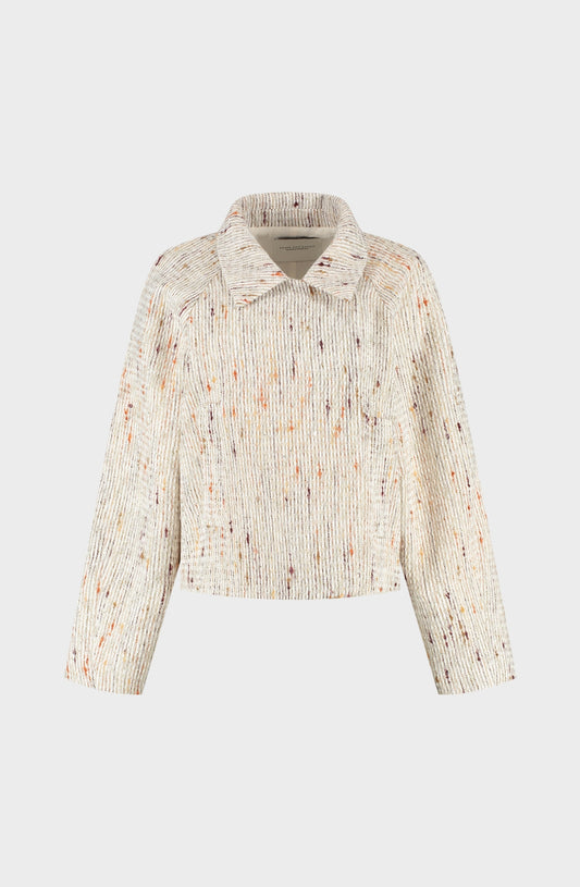 AMAYA AMSTERDAM TATUM Jacke, beige/glitter