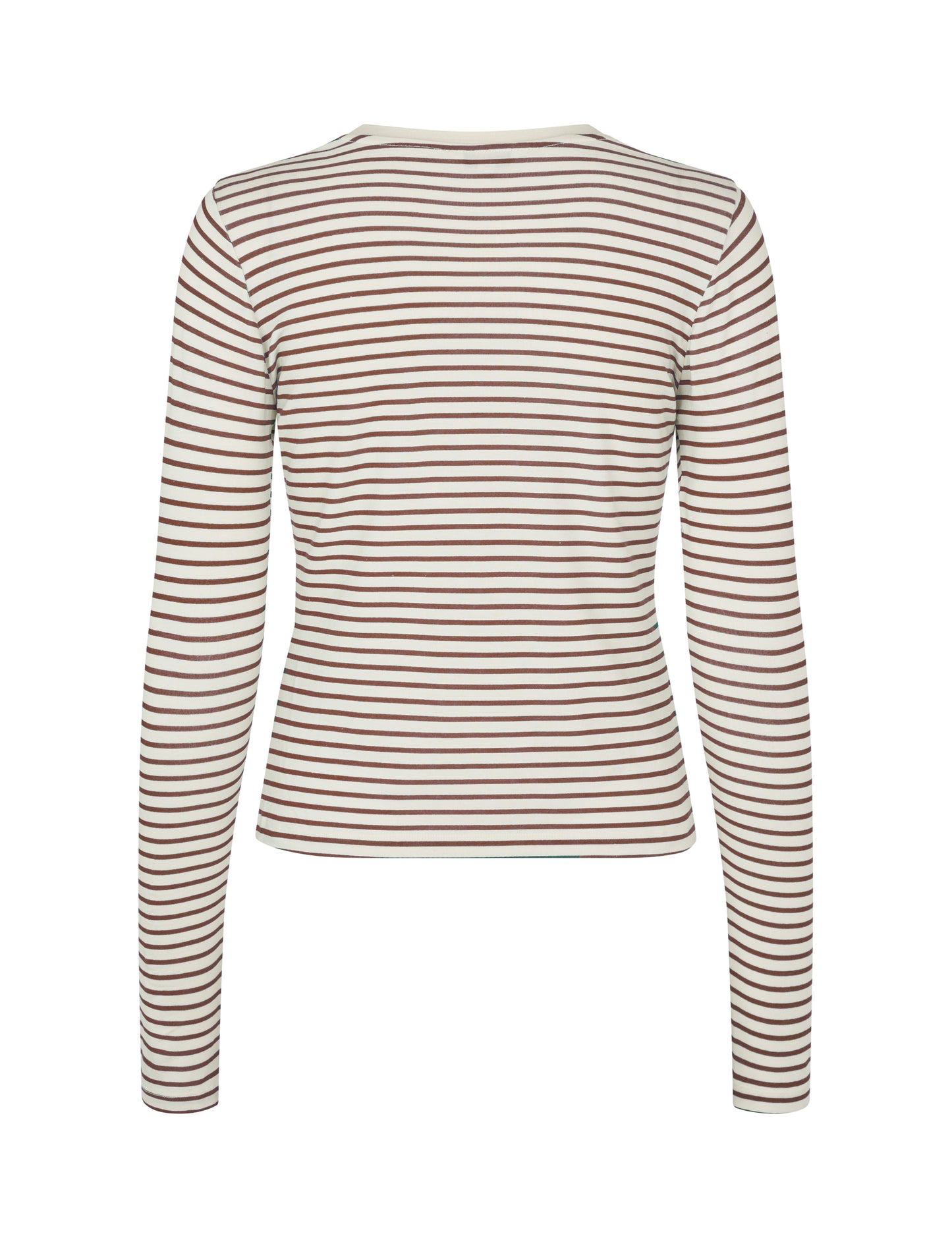 MBYM CHRISTINA Longsleeve, braun/weiß