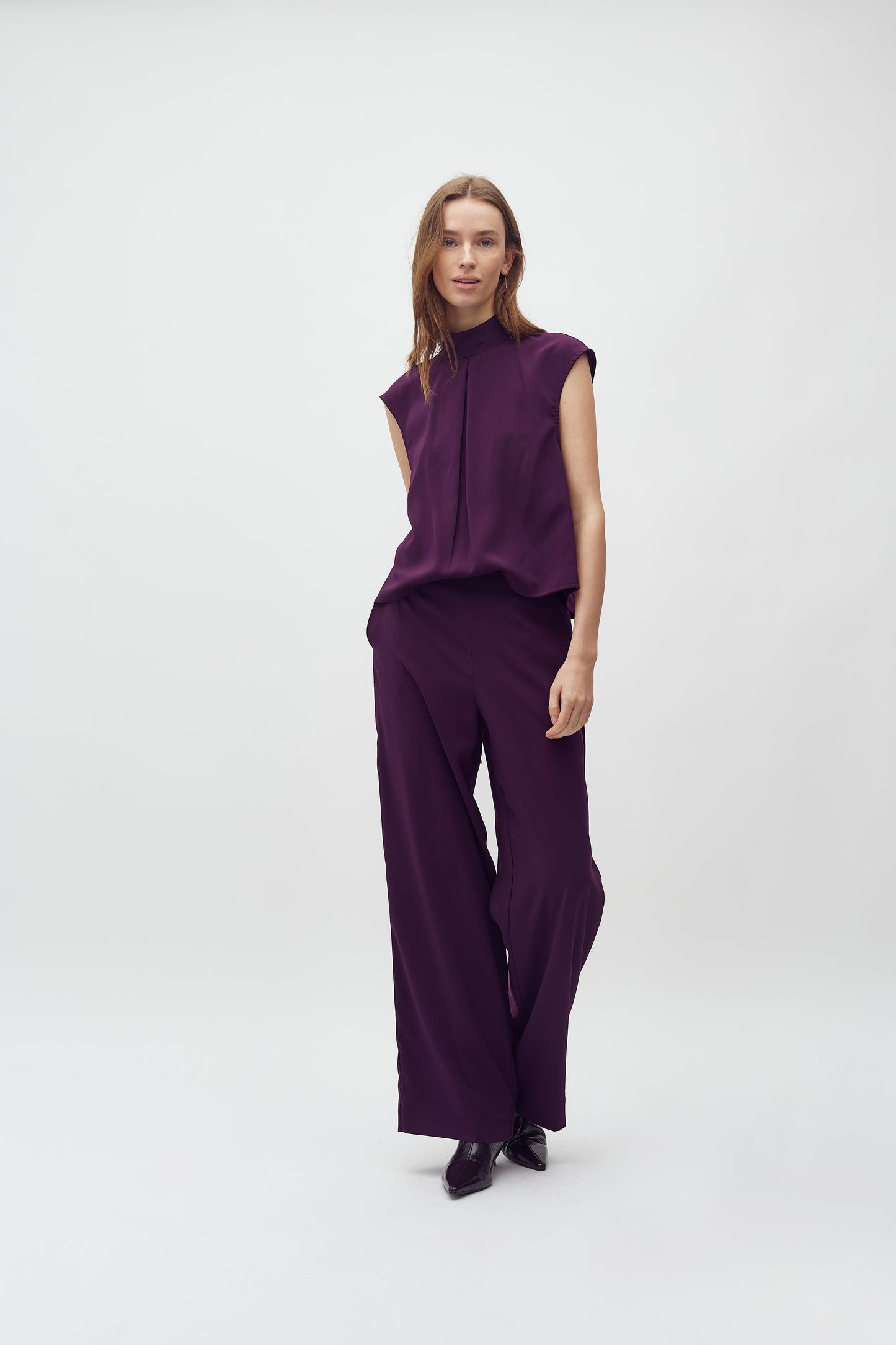MBYM MAAJA Jumpsuit, blackberry wine