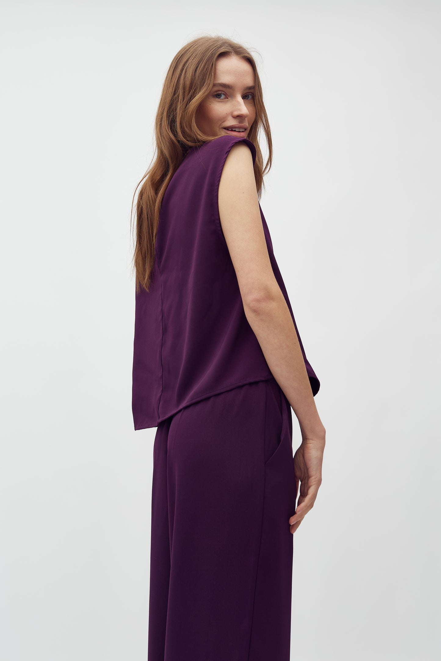 MBYM MAAJA Jumpsuit, blackberry wine