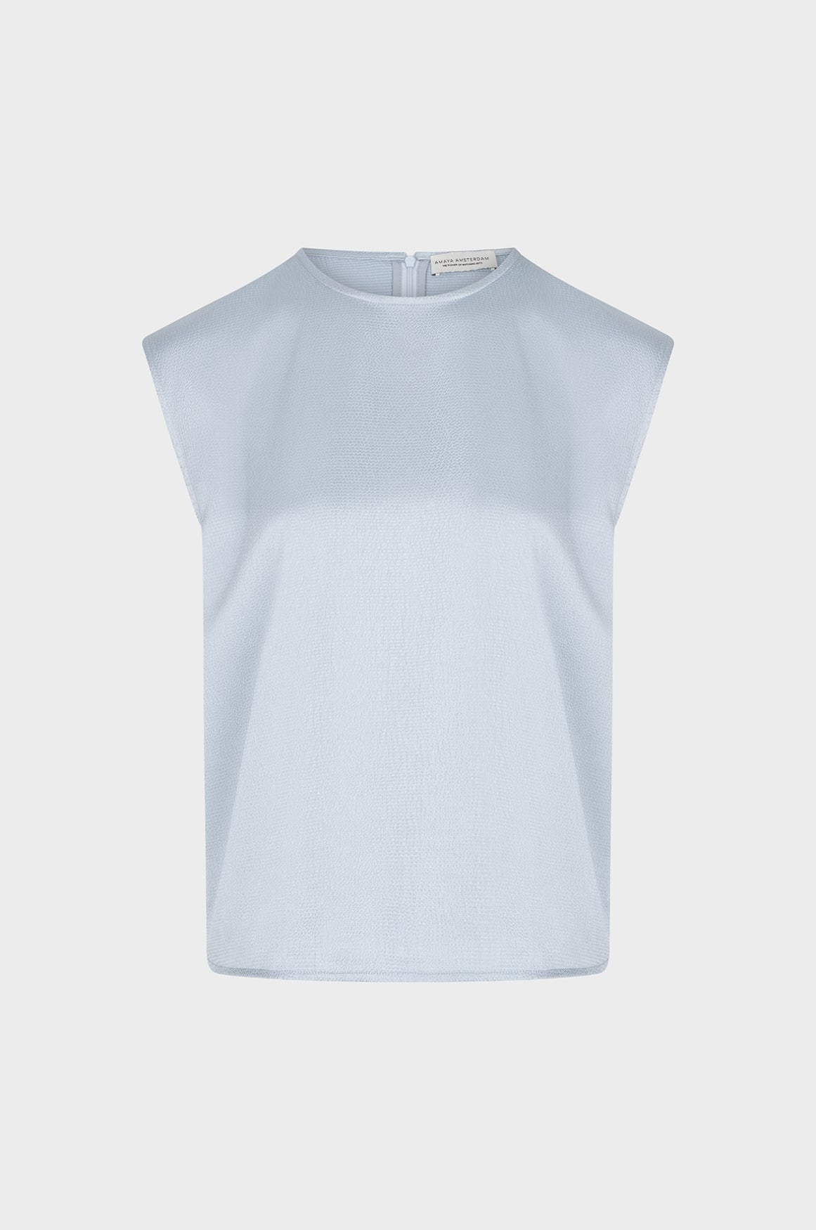 AMAYA AMSTERDAM FLEUR Top, hellblau