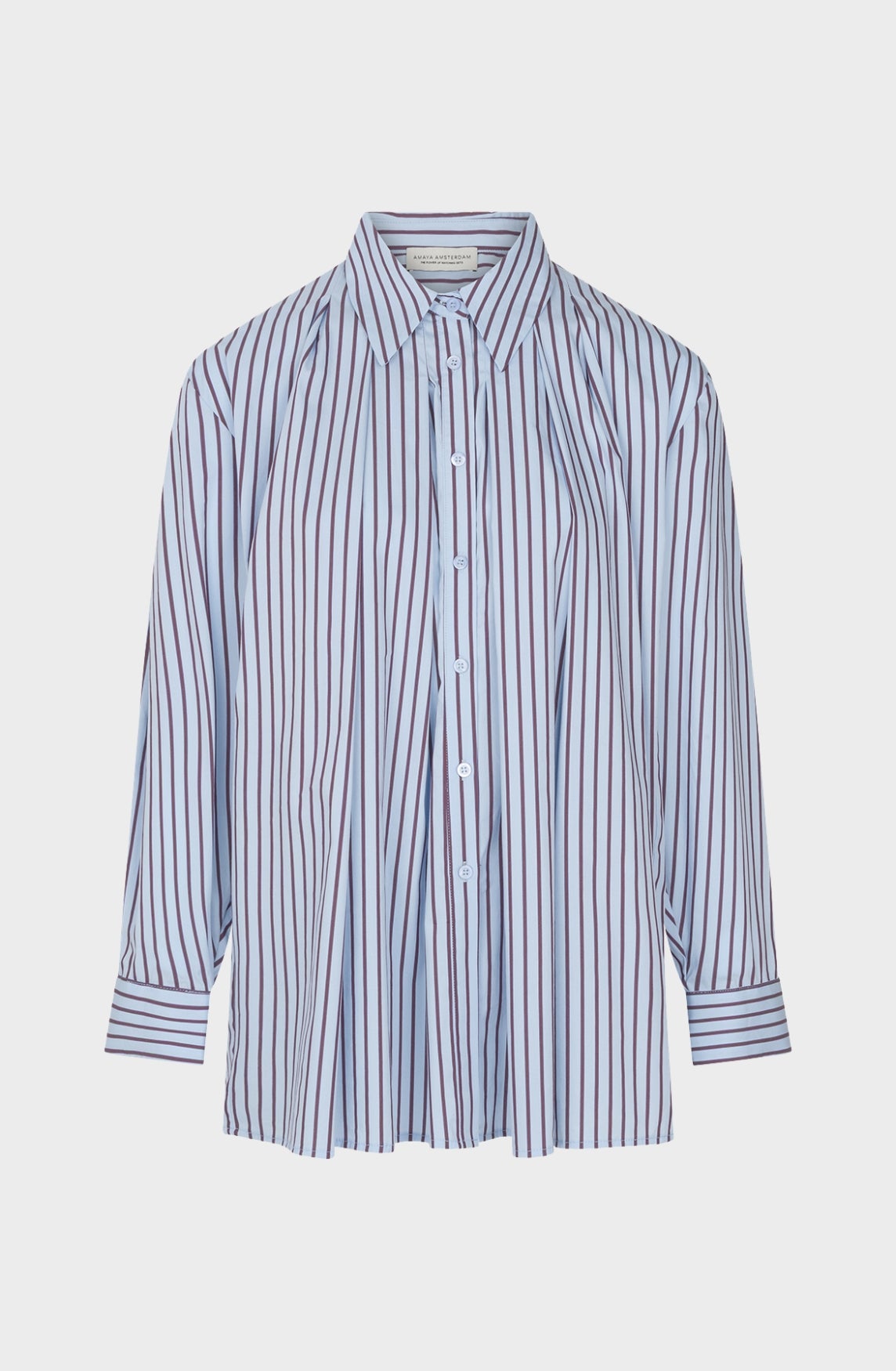 AMAYA AMSTERDAM BLAZE Bluse, blau/ bordeaux