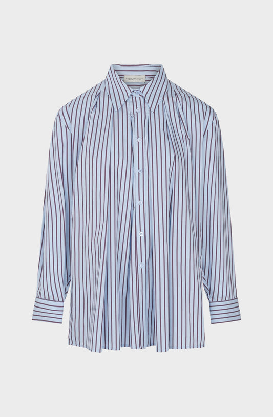 AMAYA AMSTERDAM BLAZE Bluse, blau/ bordeaux