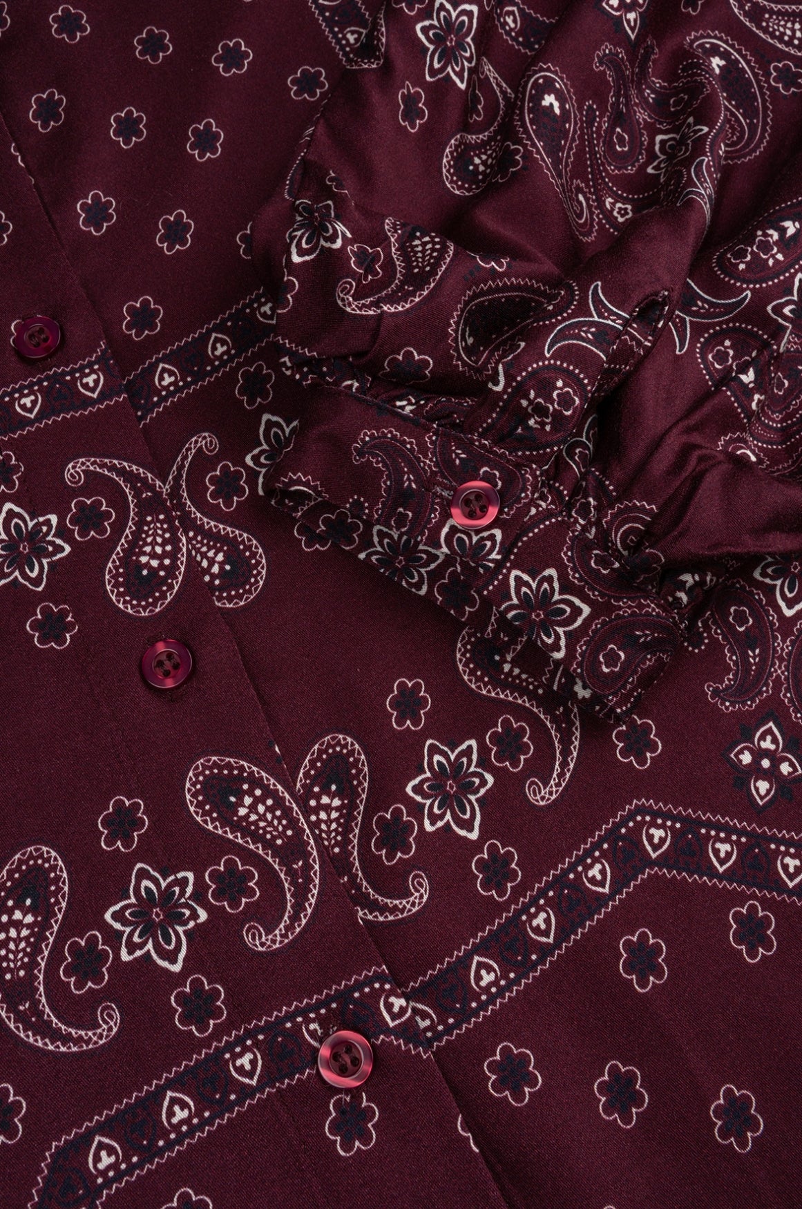 AMAYA AMSTERDAM LOUISE Bluse, bordeaux