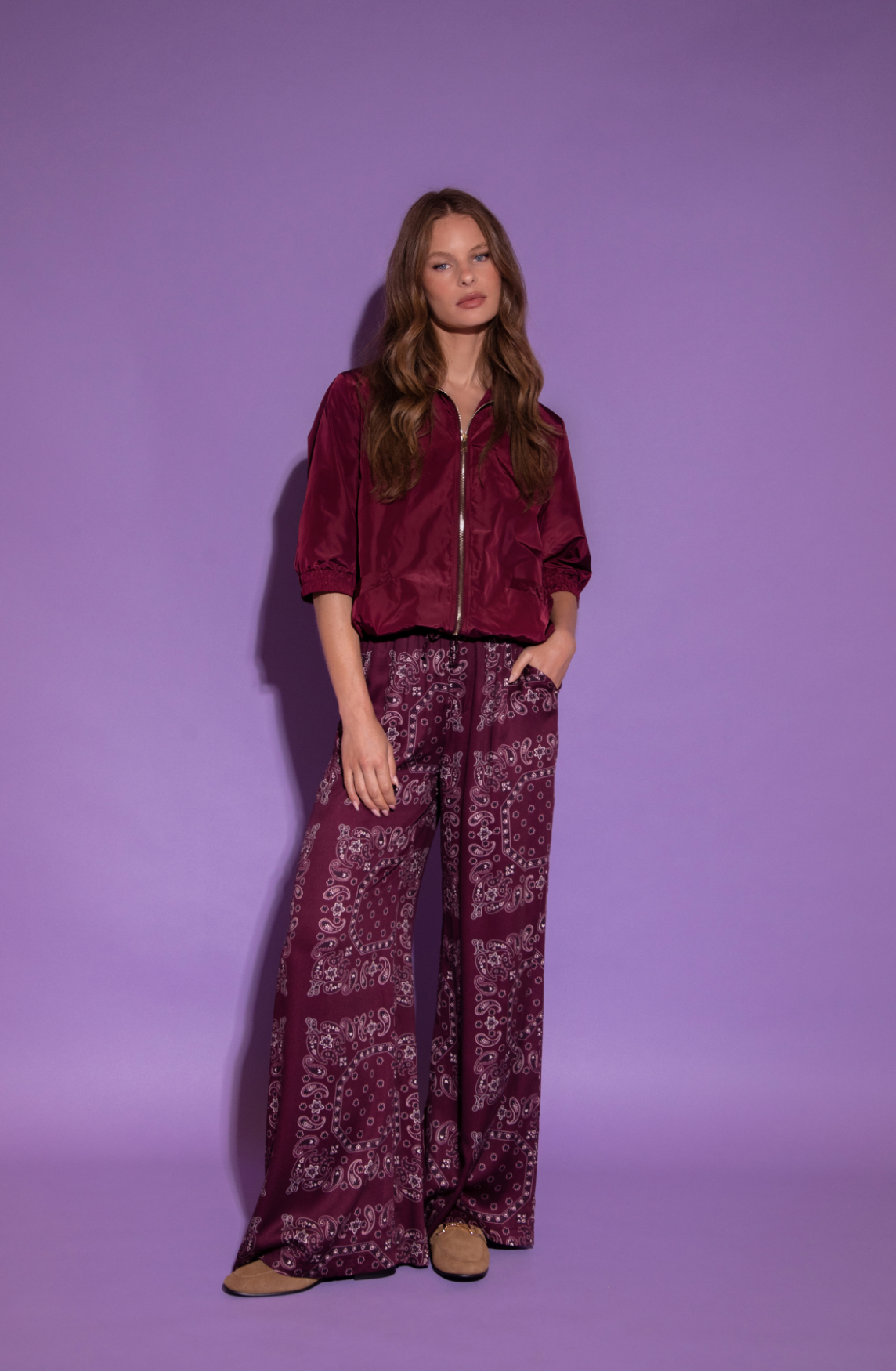 AMAYA AMSTERDAM JULES Hose, bordeaux