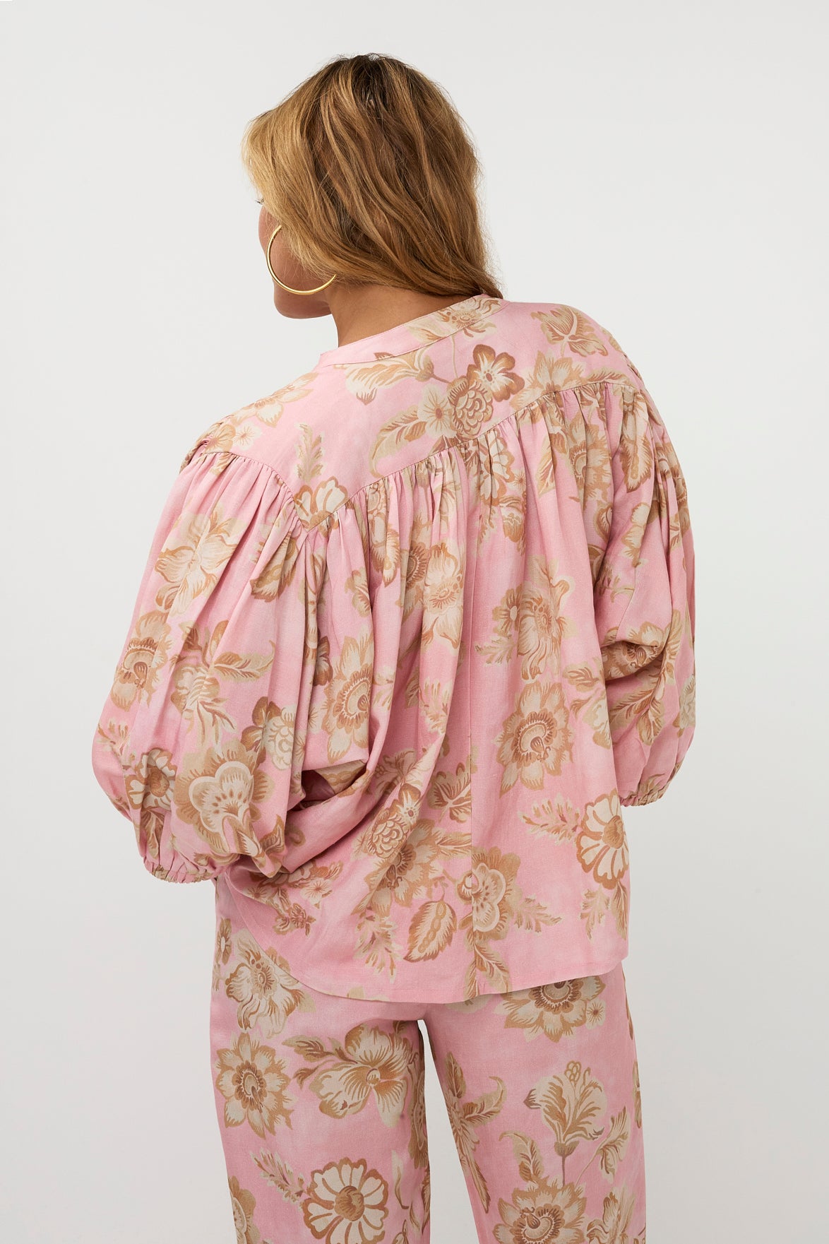AMAYA AMSTERDAM JUNO Bluse, rosa