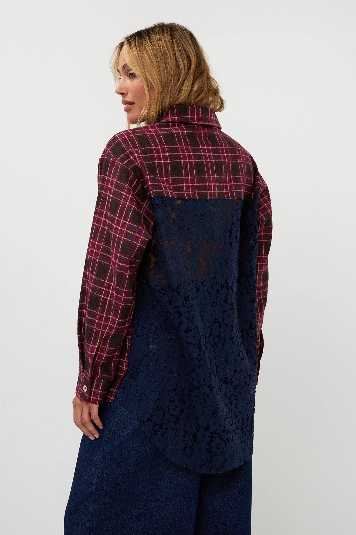 AMAYA AMSTERDAM THE MUSE BLOUSE Bluse, aubergine