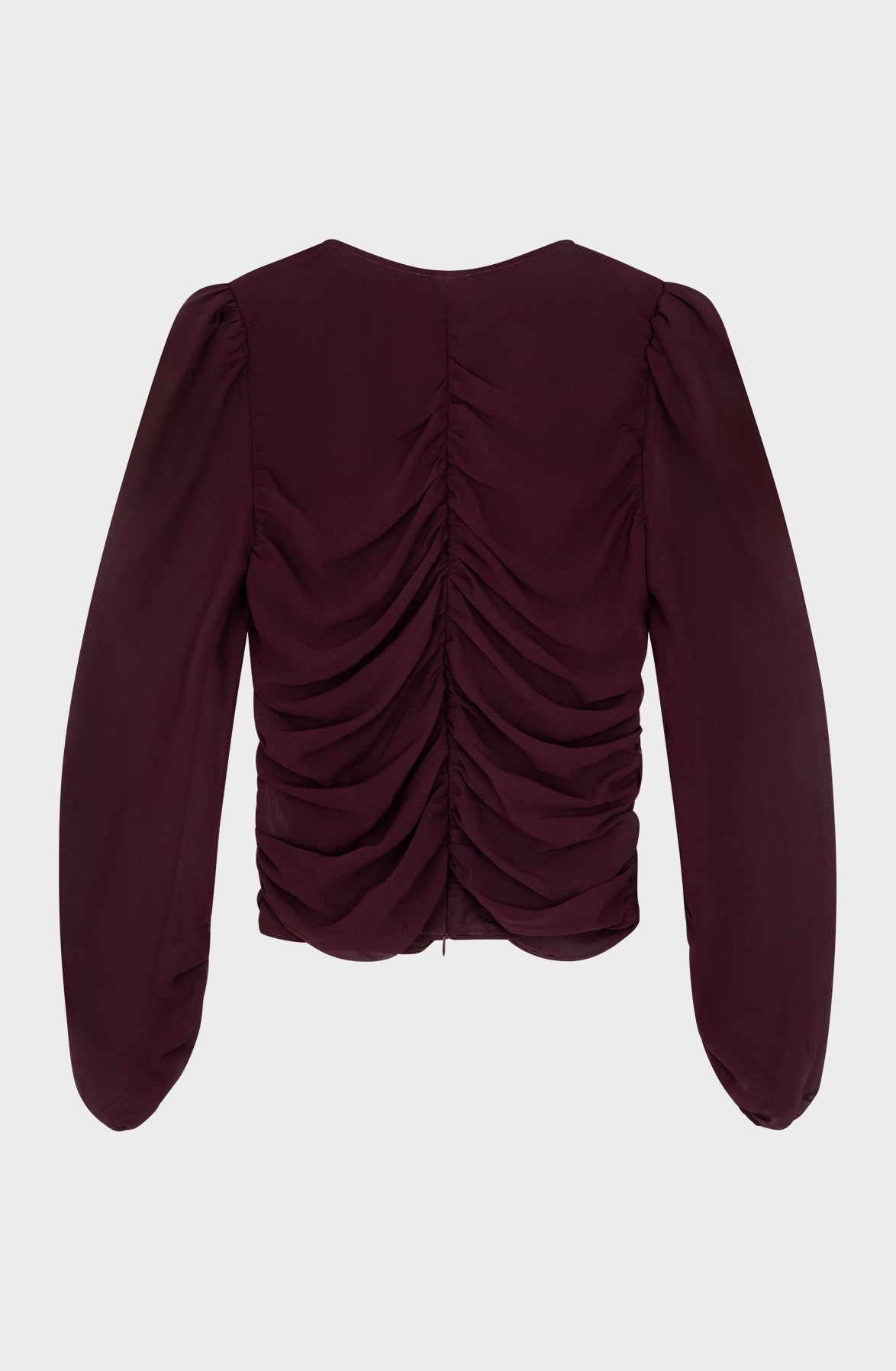 AMAYA AMSTERDAM ICY Bluse, aubergine