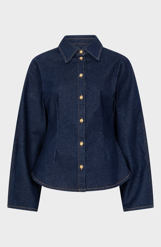 AMAYA AMSTERDAM LOUI Bluse, denim
