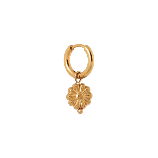 LABEL KIKI GOLDEN BLOON Hoop, gold
