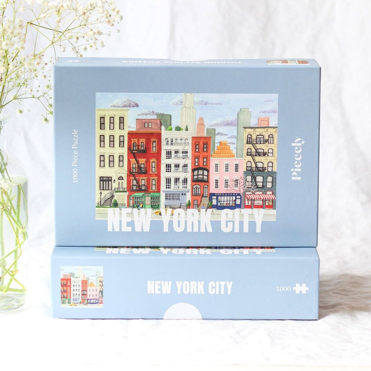 PIECELY PUZZLES NEW YORK CITY Puzzle, 1000 Teile