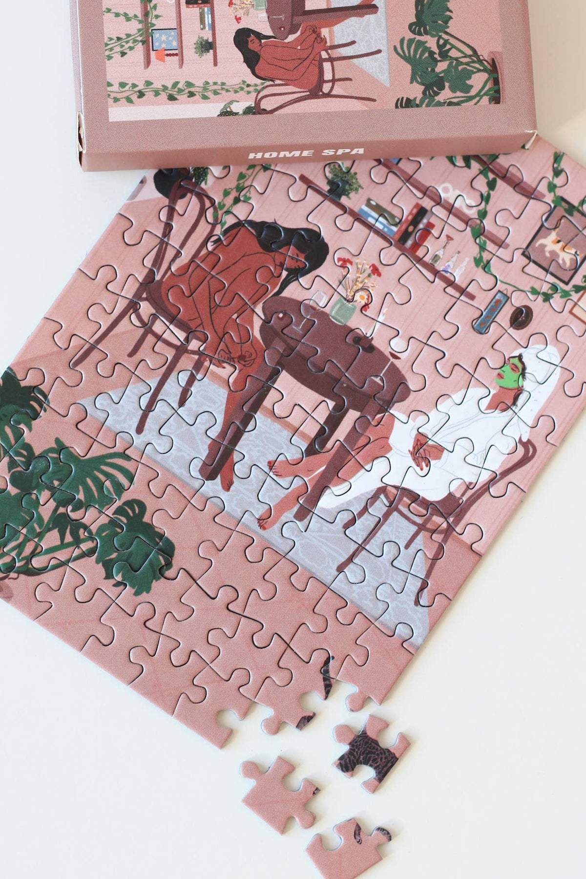 PIECELY PUZZLES HOME SPA Mini-Puzzle, 99 Teile