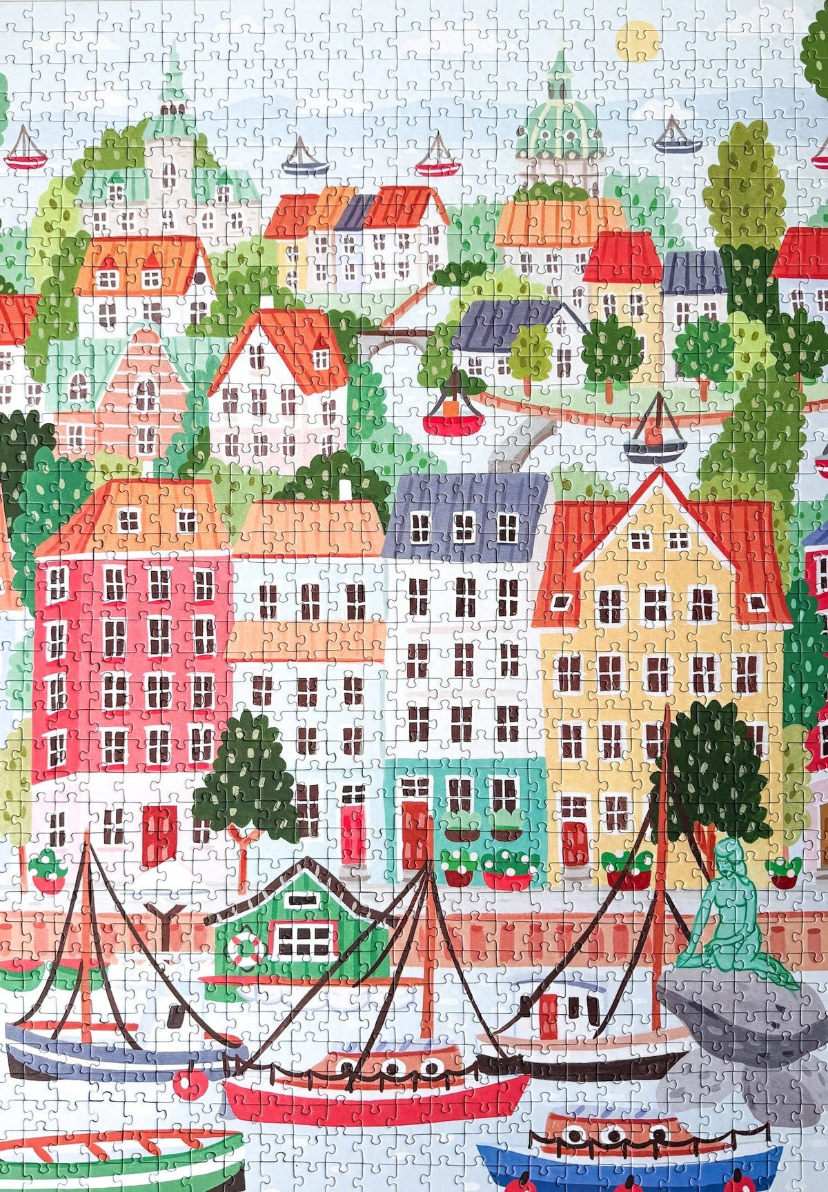 PIECELY PUZZLES COPENHAGEN Puzzle, 1000 Teile