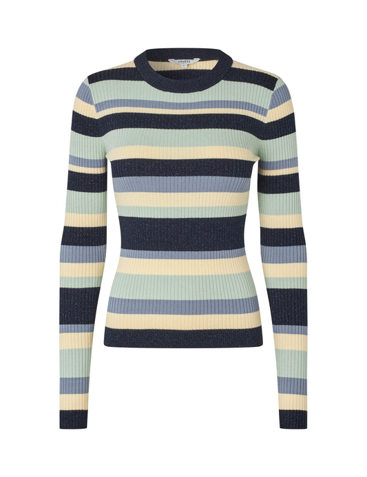 MBYM MINNIE Longsleeve, harbor gray stripe