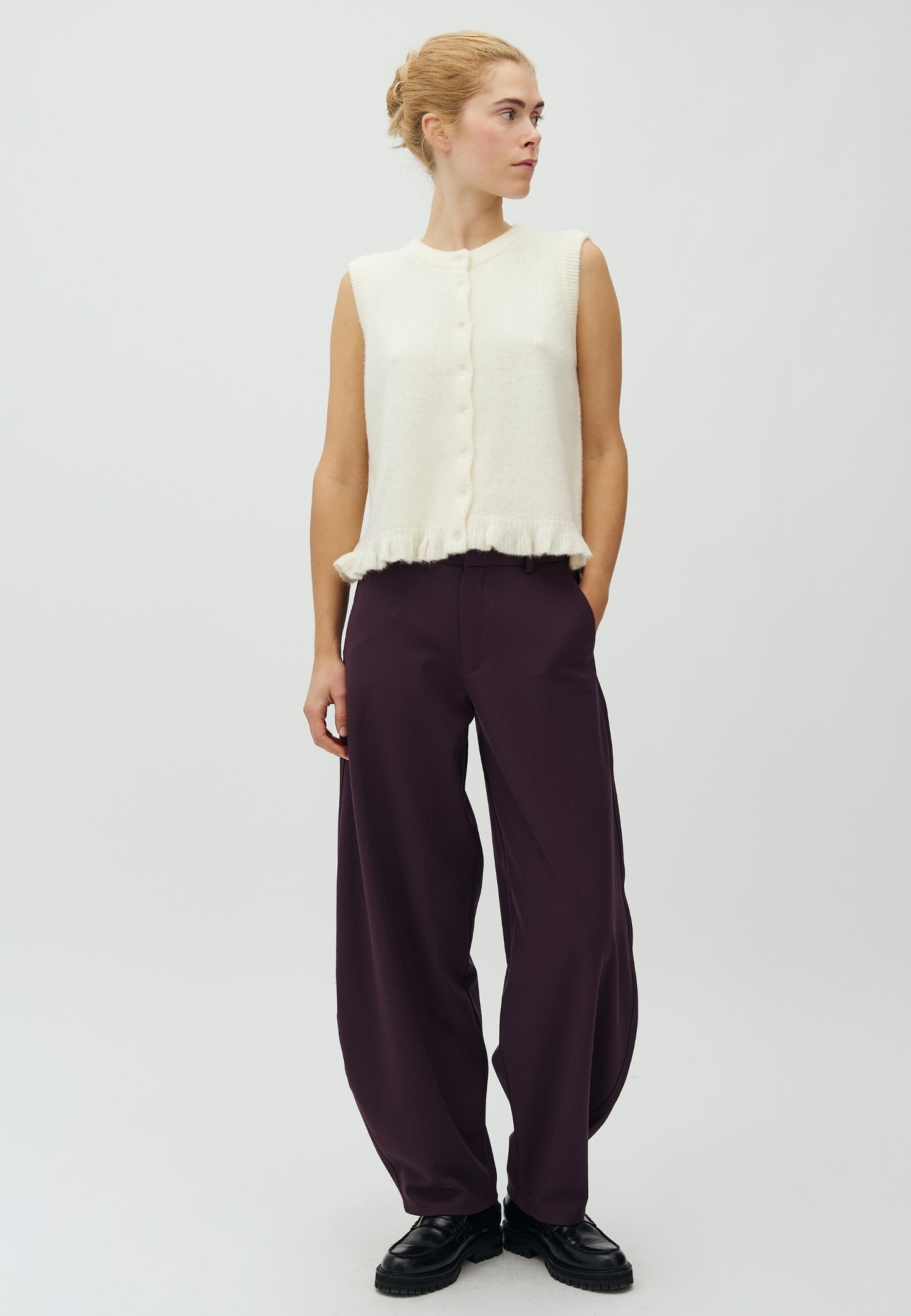 MBYM SILIRA Hose, deep purple