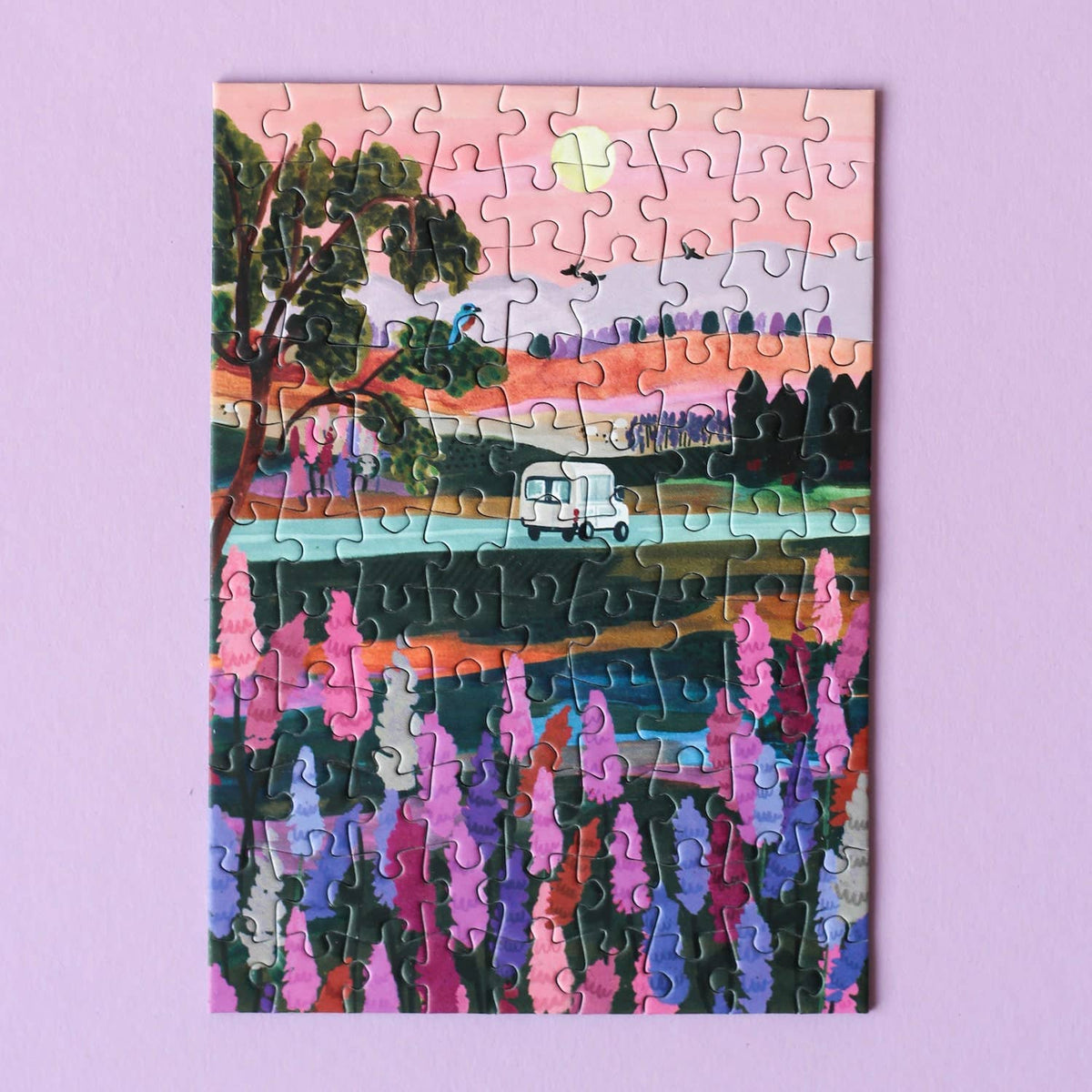 PIECELY PUZZLES VAN LIFE Mini-Puzzle, 99 Teile