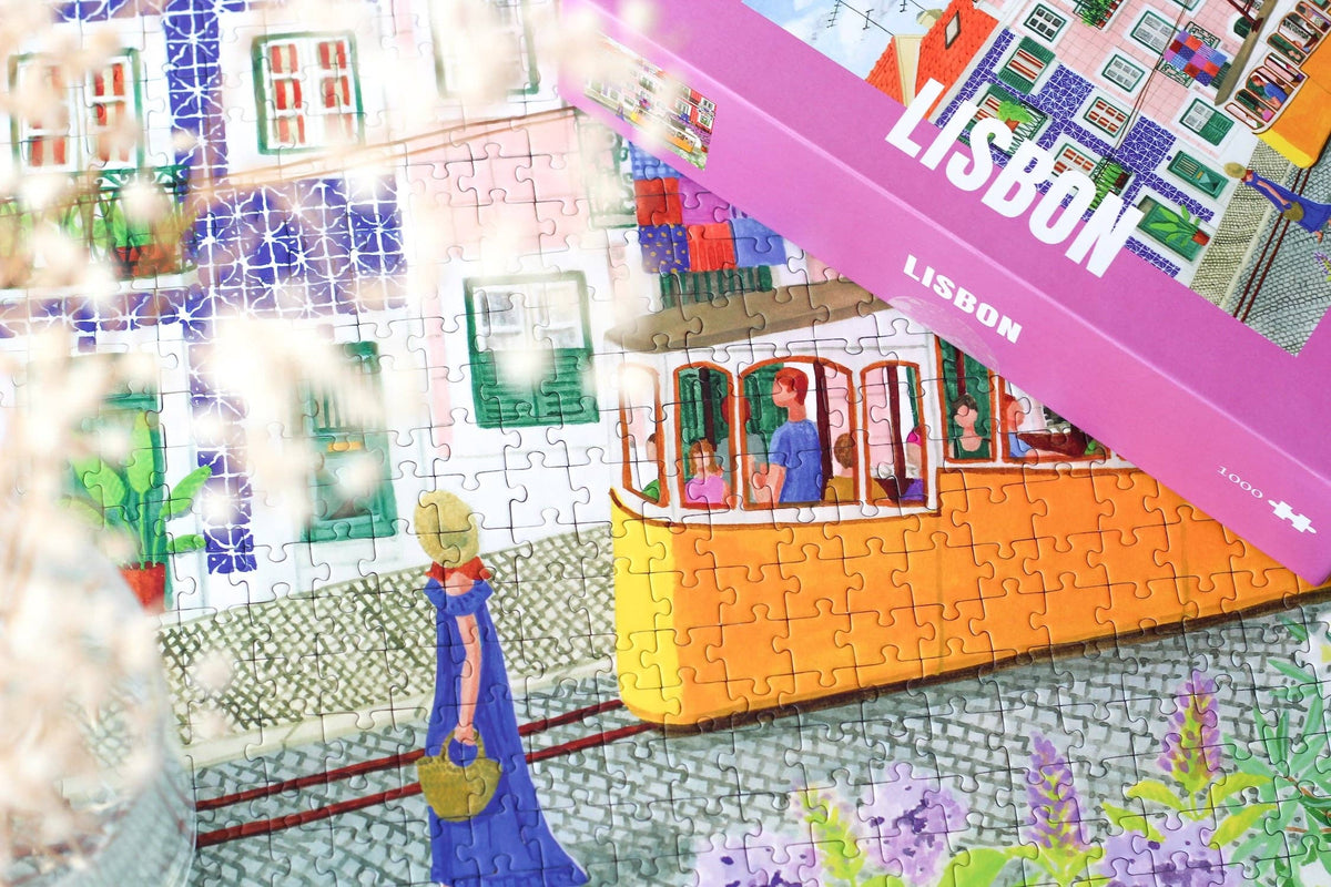 PIECELY PUZZLES LISBON Puzzle, 1000 Teile