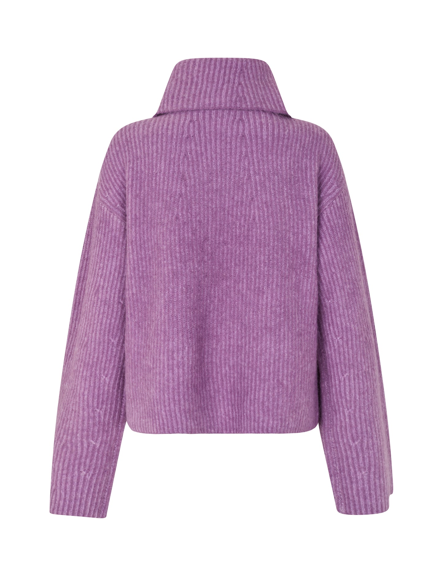 MBYM KEMINA Rollkragenpullover, gentle violet stripe