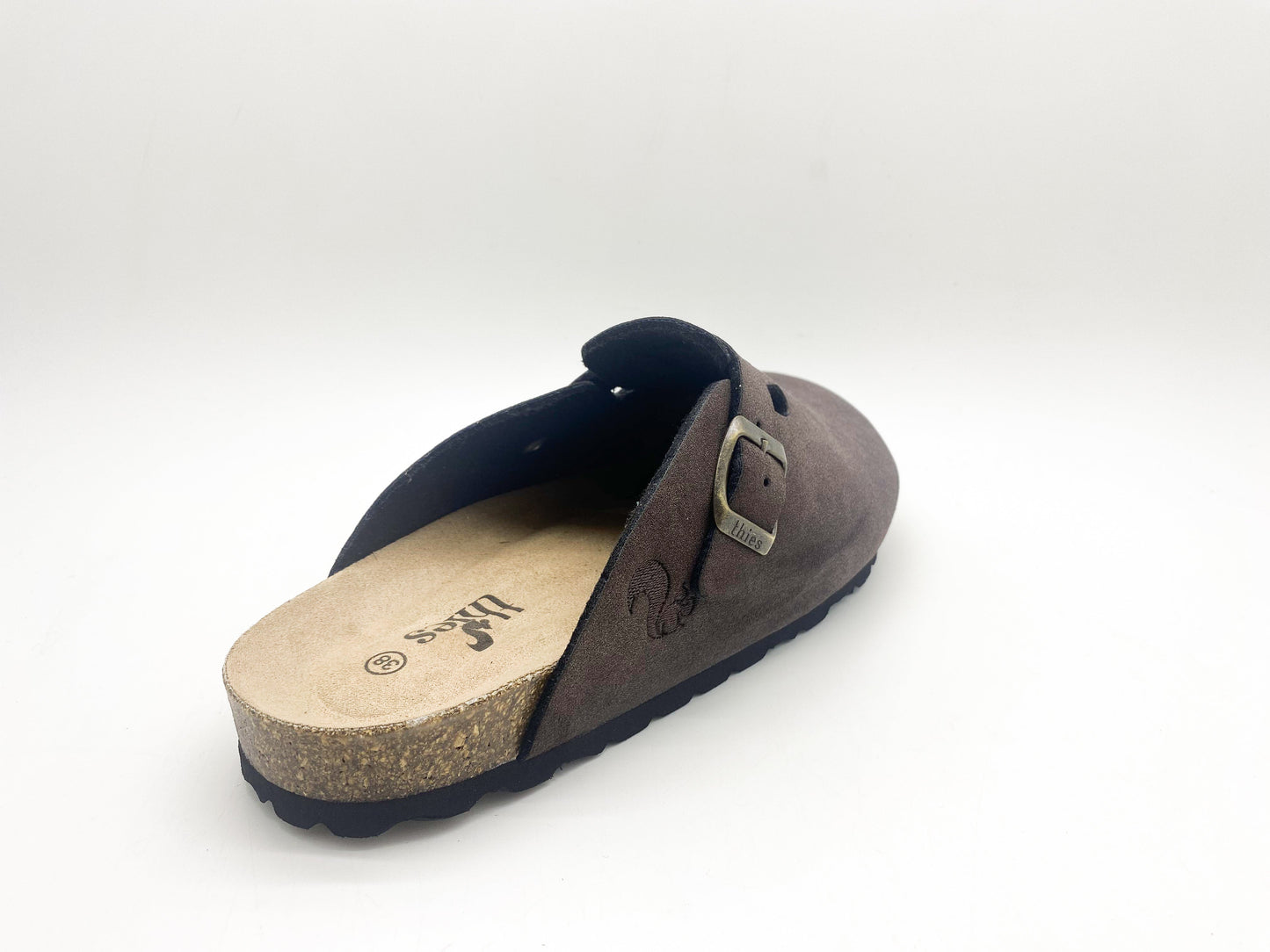 THIES 1856 ® ECO BIO Clog, dark brown