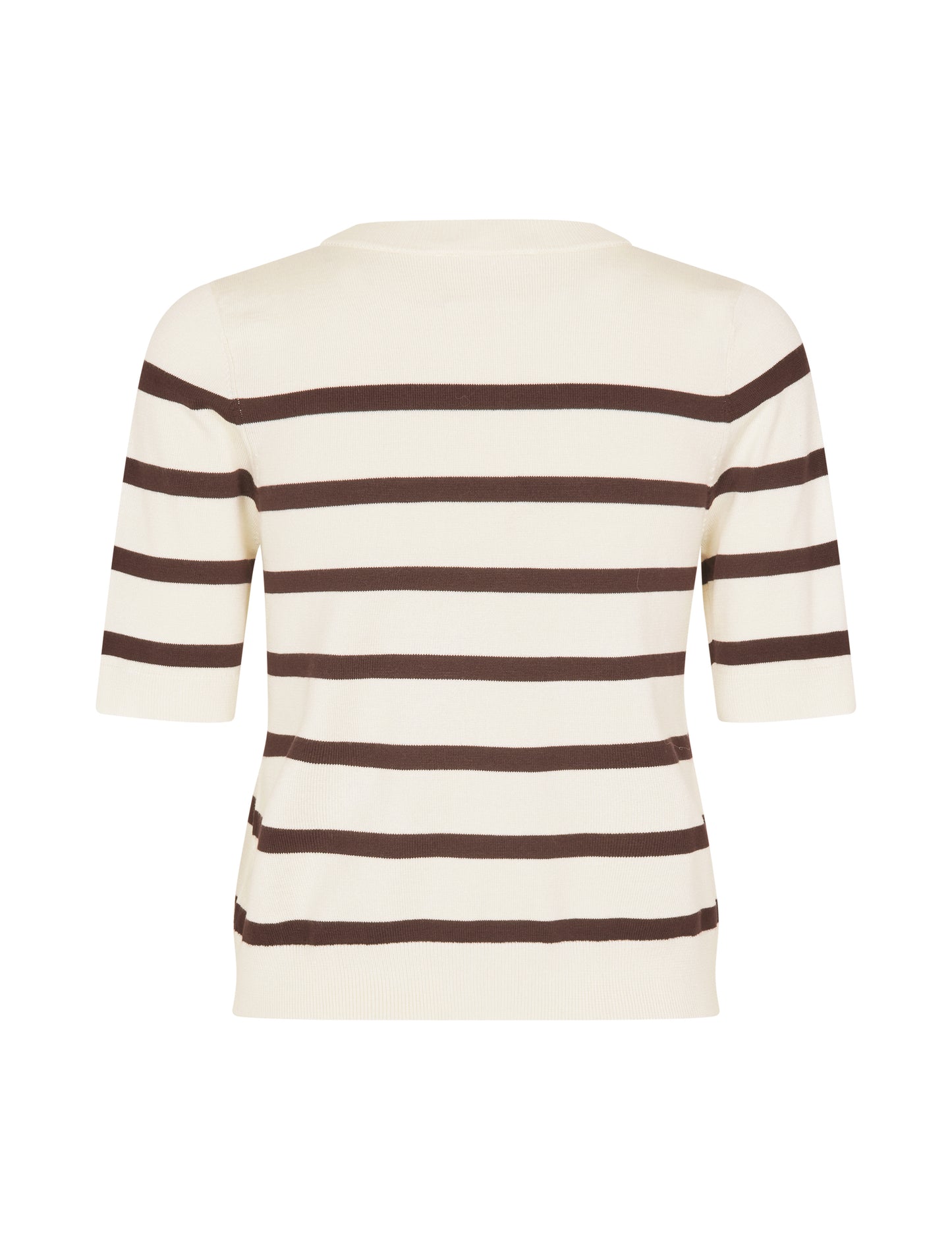 MBYM CARLA T-Shirt, braun/weiß