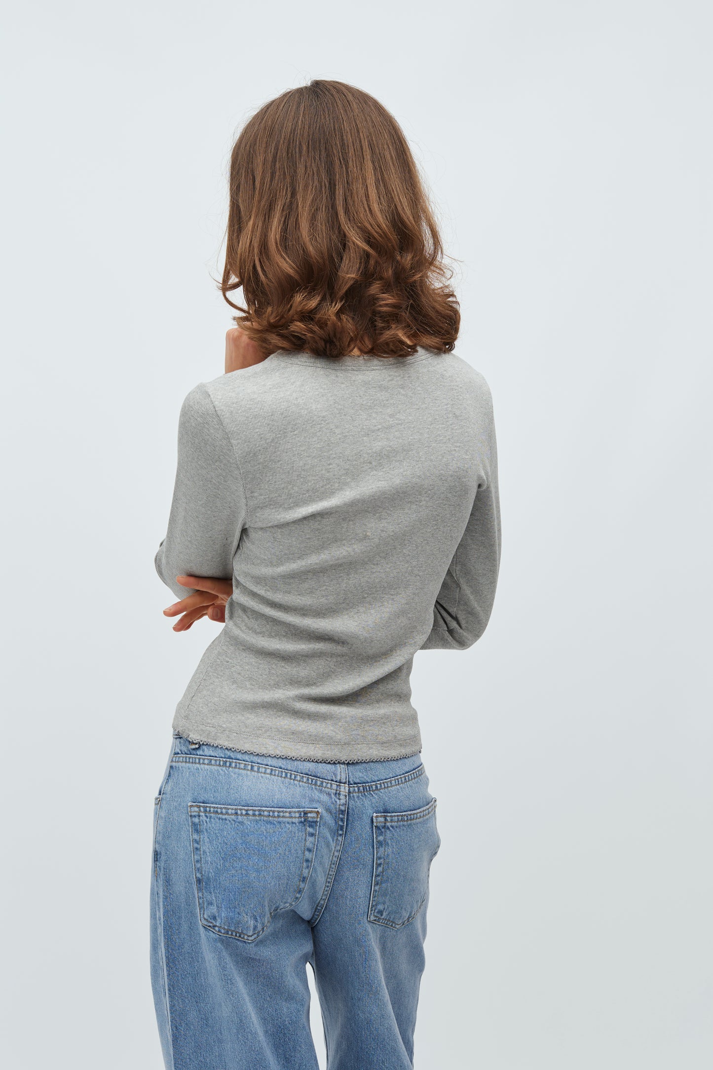 MBYM OTIS Longsleeve, grey melange